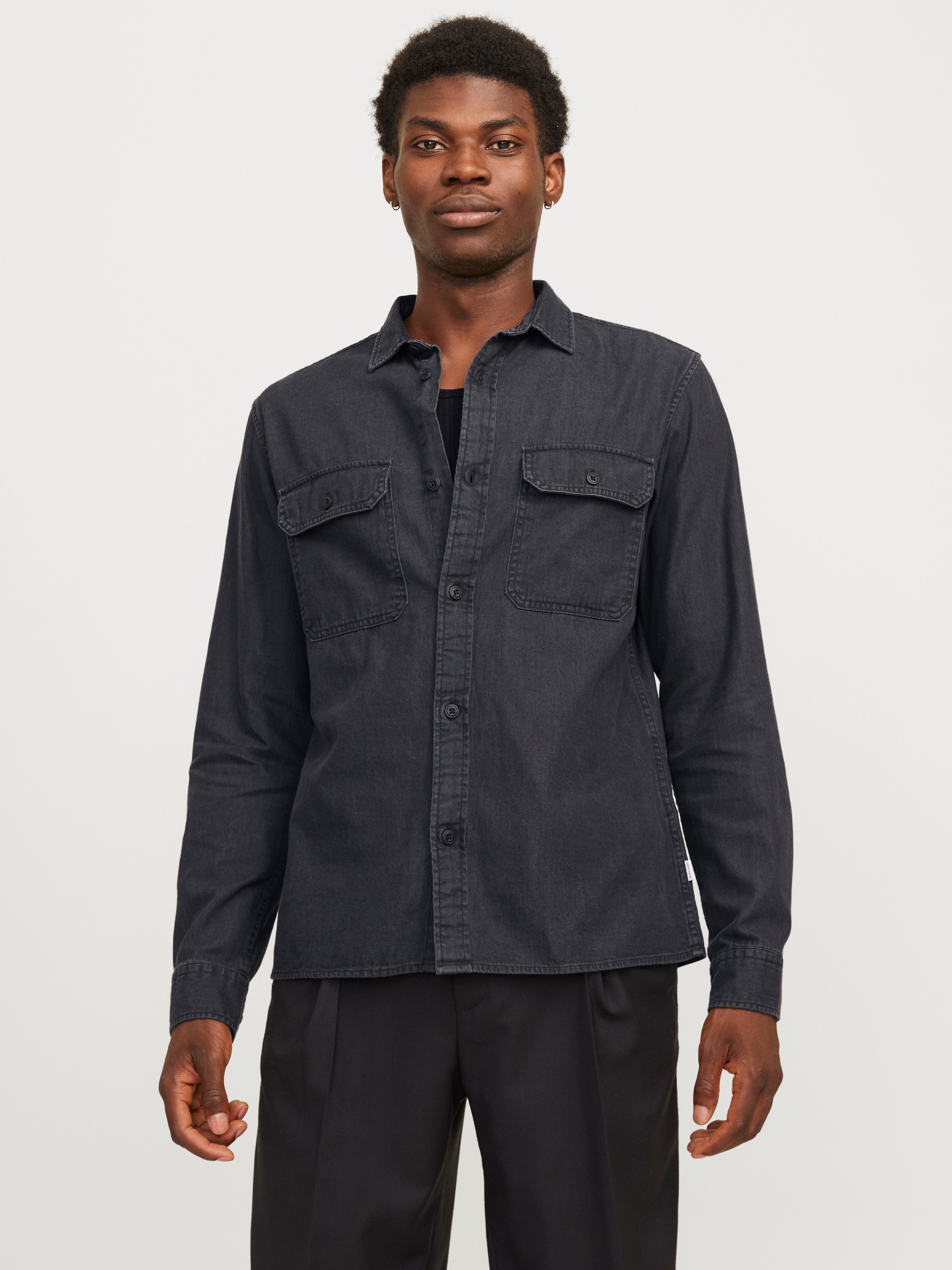Jack & Jones Langarmhemd JJETRAVIS SHIRT günstig online kaufen