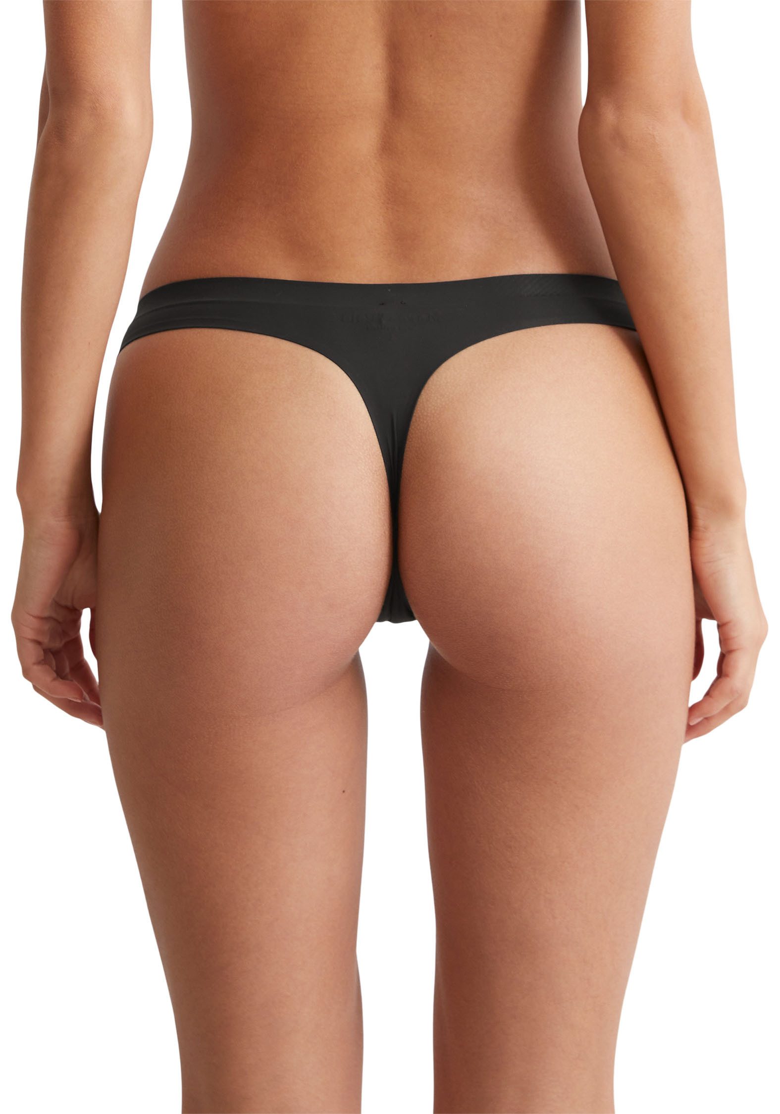Marc O'Polo Stringtanga Second Skin (2er Pack) mit Logo-Schriftzug im Gummibund