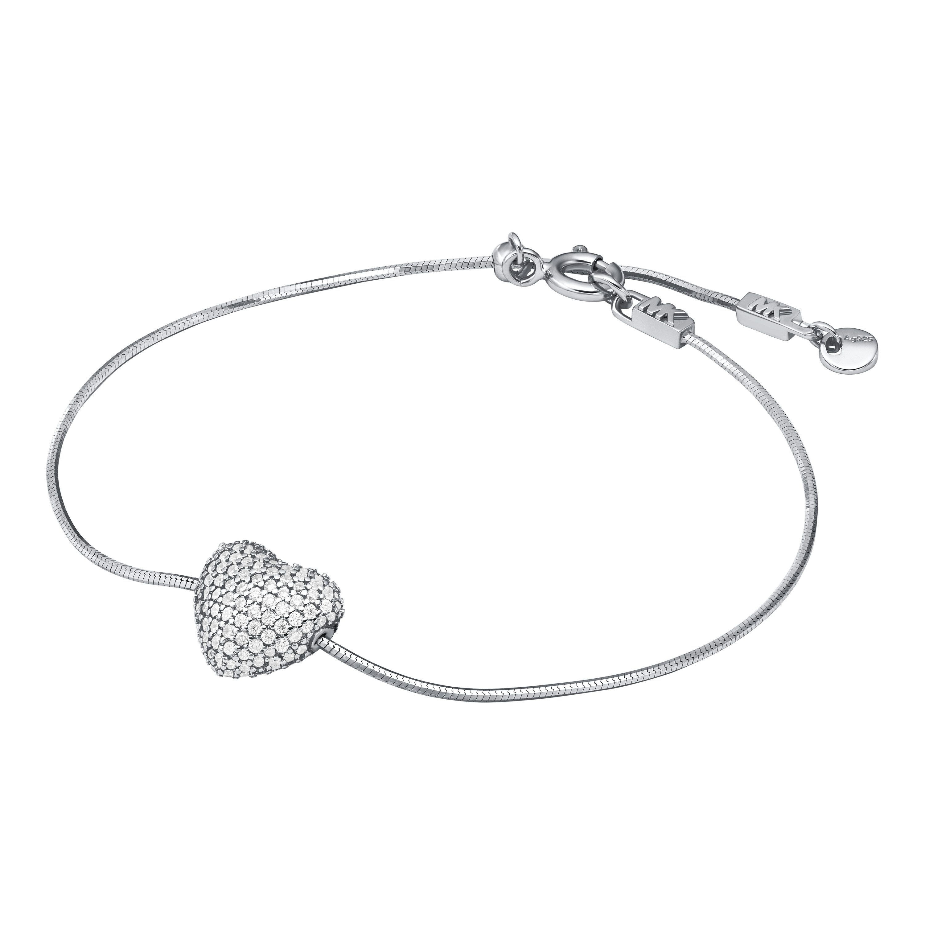 MICHAEL KORS Schmuckset Multipack Schmuck Geschenk Silber 925 PREMIUM Herz (Set, 3-tlg), mit Zirkonia (synth)