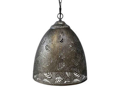 AURUM Hängeleuchte Chic Antique Vire Lampe mit Muster H36/D30 cm antique bronze