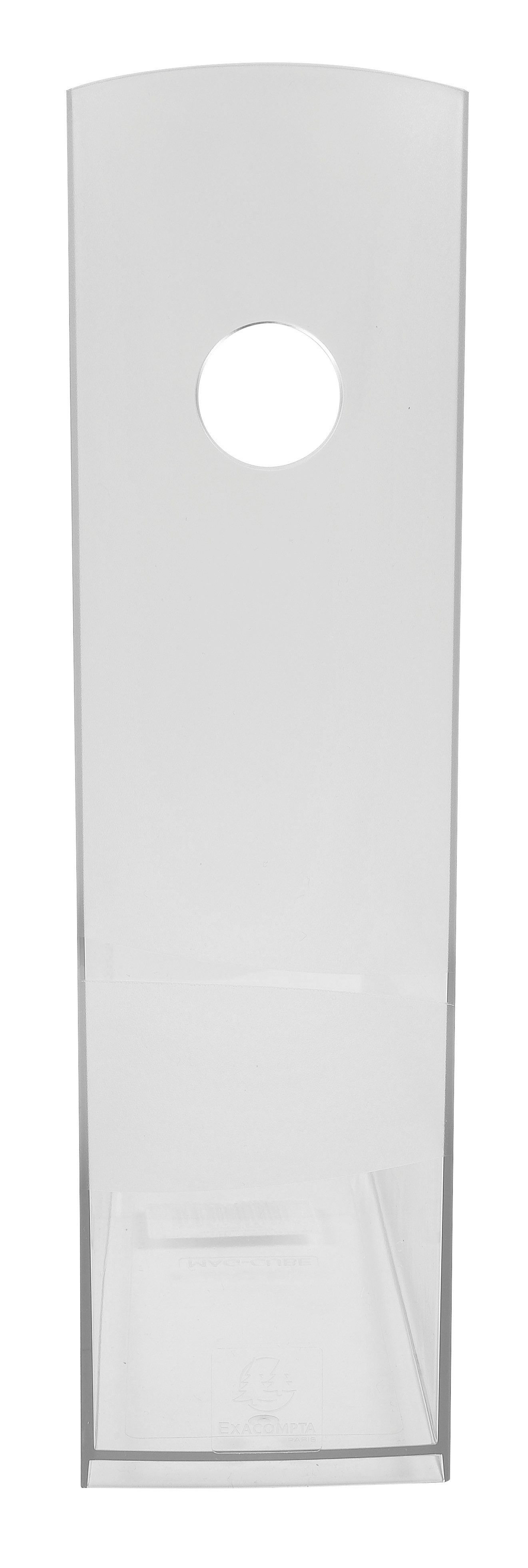 EXACOMPTA Stehsammler Exacompta Mag-Cube Stehsammler glasklar