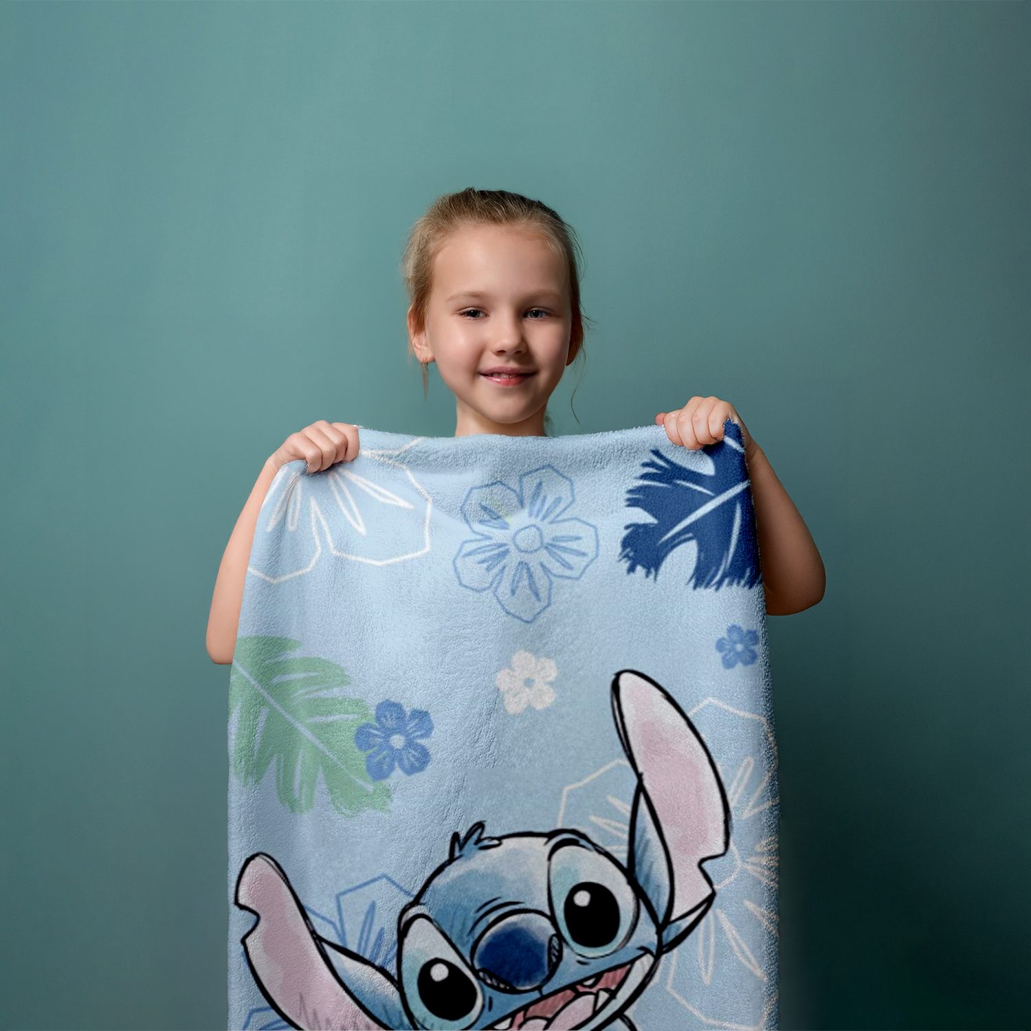 Jerry Fabrics Handtücher Disney LILO & STITCH Duschtuch Strandtuch Badetuch 70 x 140 cm, (1 Duschtuch, 1-St), Langlebig
