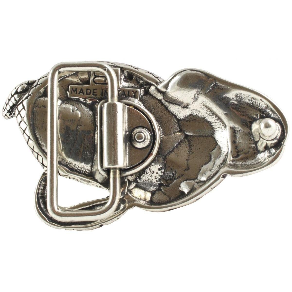 BELTINGER Gürtelschnalle Schlange Gürtelschließe Buckle Kobra Wechselschließe - 40mm cm 4,0