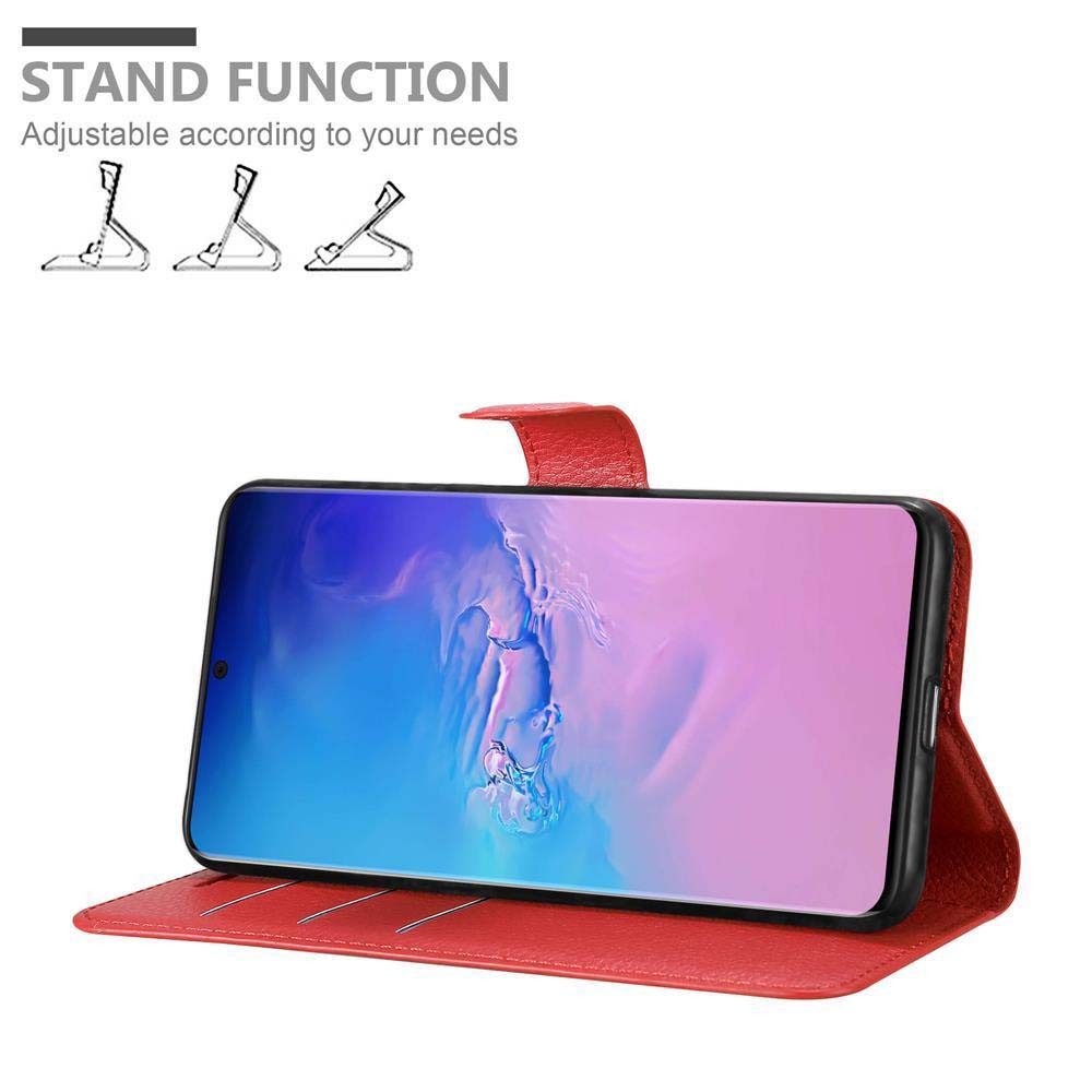 Cadorabo Handyhülle für Samsung Galaxy S20 ULTRA Hülle Samsung Galaxy S20 ULTRA, Hülle Schutzhülle mit Standfunktion, Kartenfach und Magnetverschluss