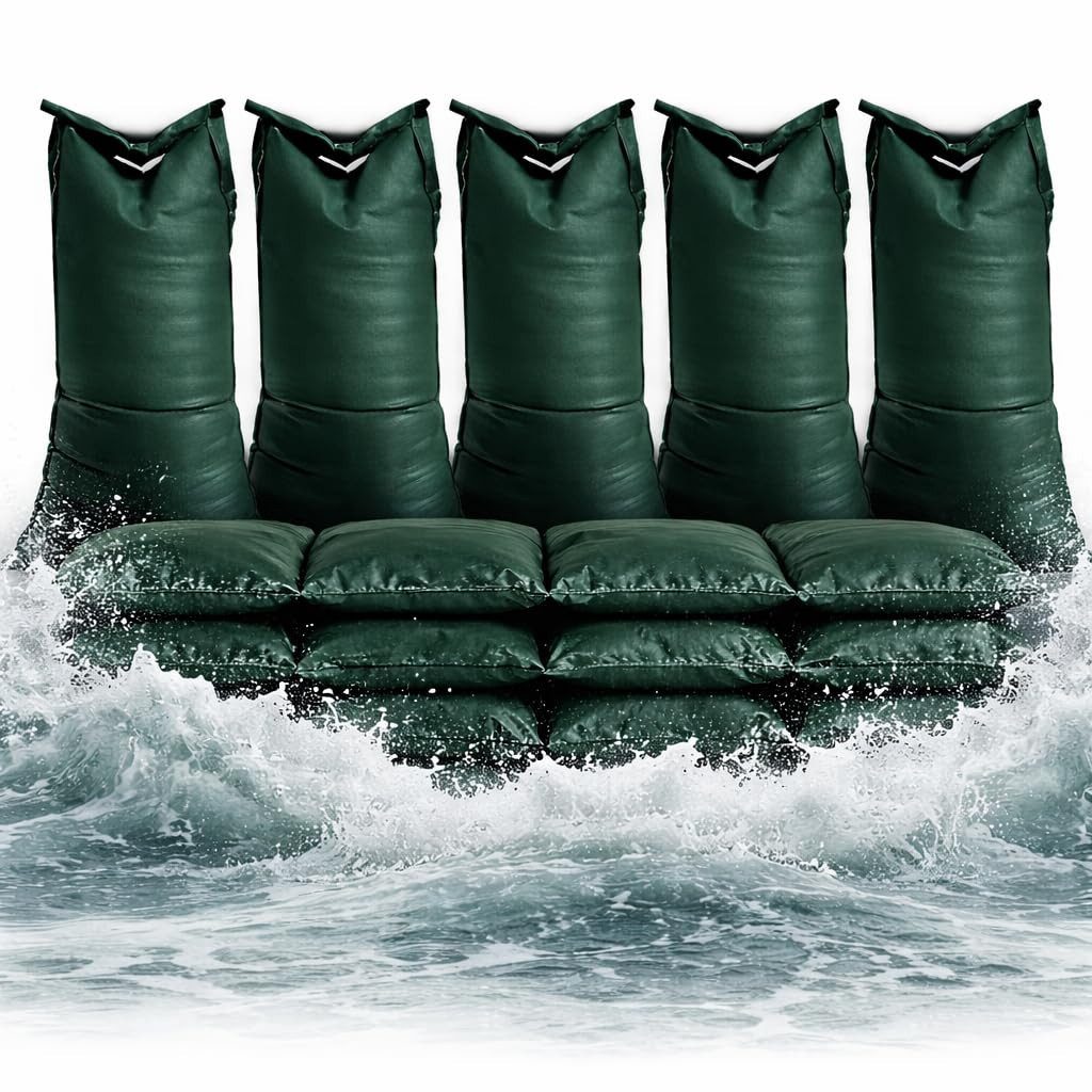 toolmate® Sandsack 10x Sandsack bei Hochwasser - Hochwasserschutz mit Schnürband