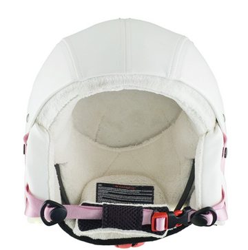 rueger-helmets Skihelm RW-621 mit Lautsprechern Skihelm Snowboardhelm Ski Snowboard Skisport BergsportRW-621-HIFI Wh/Pu L