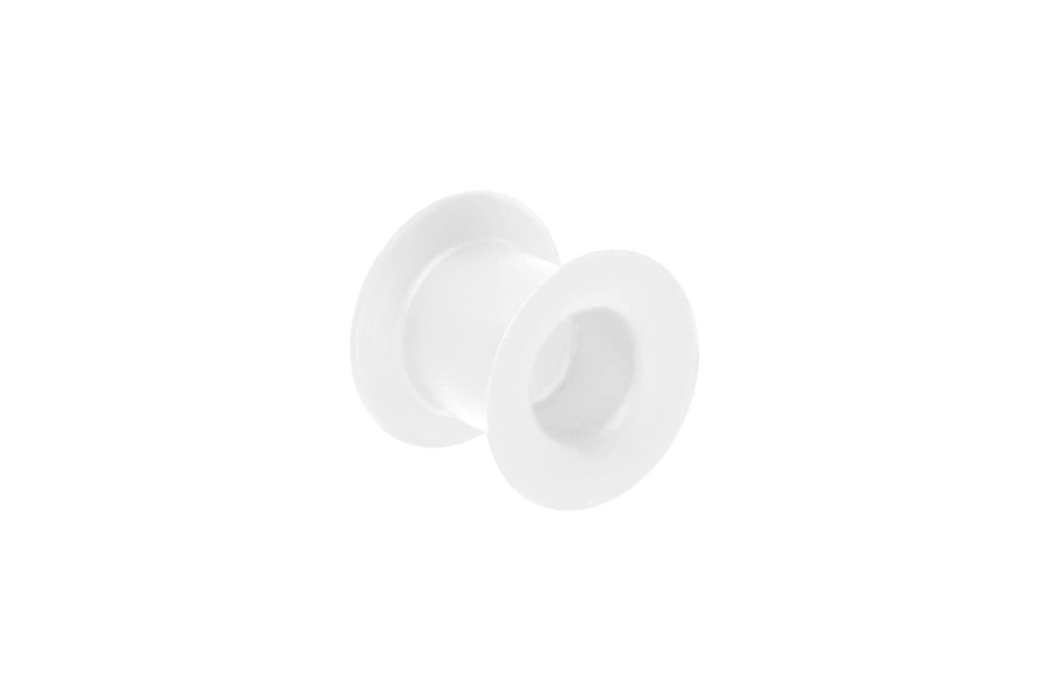 PIERCINGLINE Plug Silikon Double Flared Tunnel EINFARBIG (Tunnels, 1-tlg)
