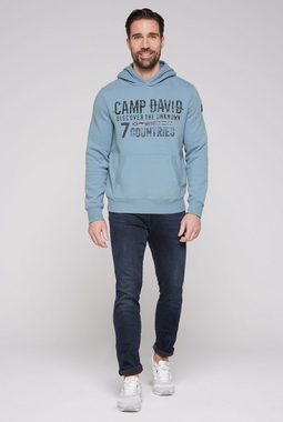 CAMP DAVID Kapuzensweatshirt mit Baumwolle