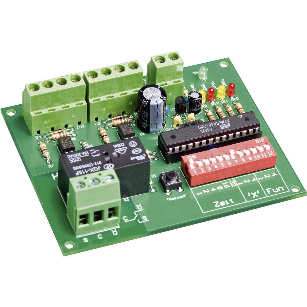H-Tronic Relais-Modul H-Tronic Zeitrelais Baustein 12 V/DC 0.1 s - 63 h