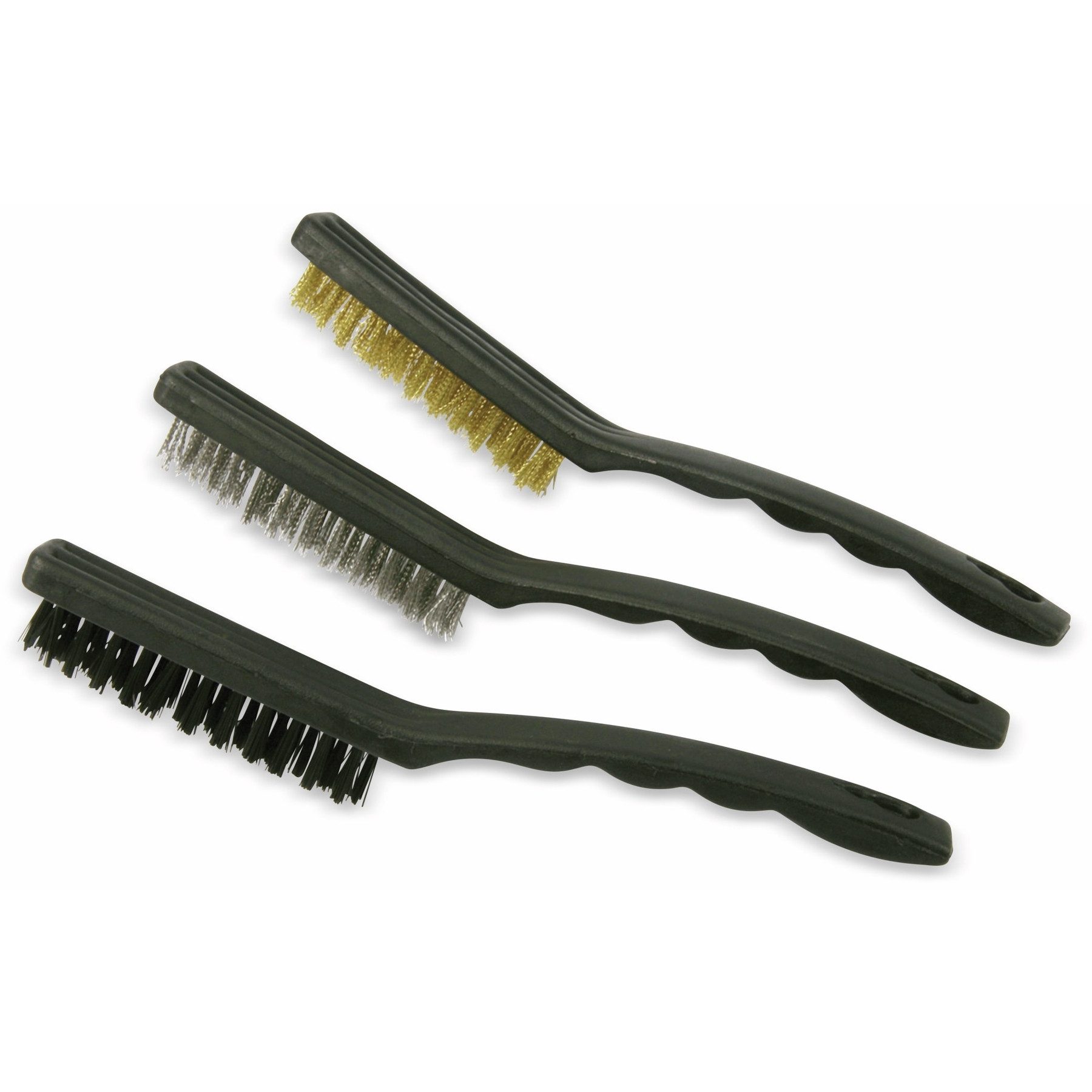 Bürste BGS TECHNIC Bürsten-Set, 3-teilig, 225 mm