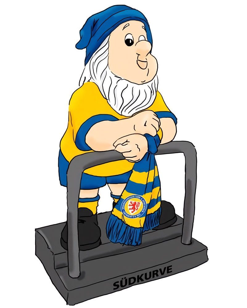 Eintracht Braunschweig Gartenzwerg