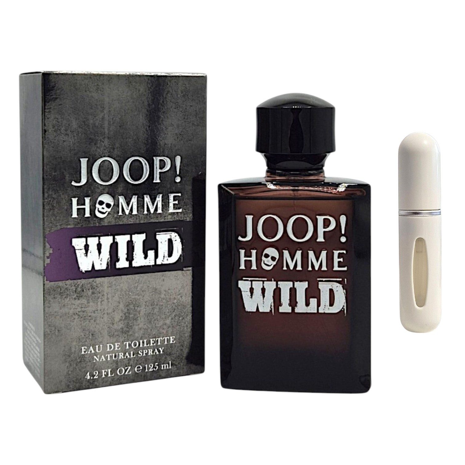 JOOP! Duft-Set Joop! Homme Wild Eau de Toilette + Parfümzerstäuber (leer)