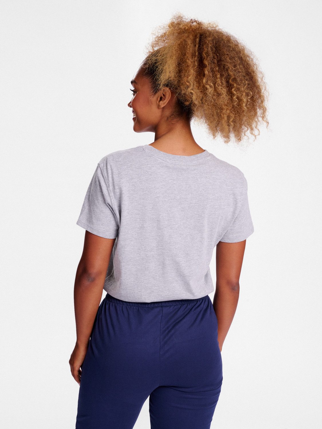 hummel T-Shirt Regular Fit Stretch Rundhalsausschnitt günstig online kaufen