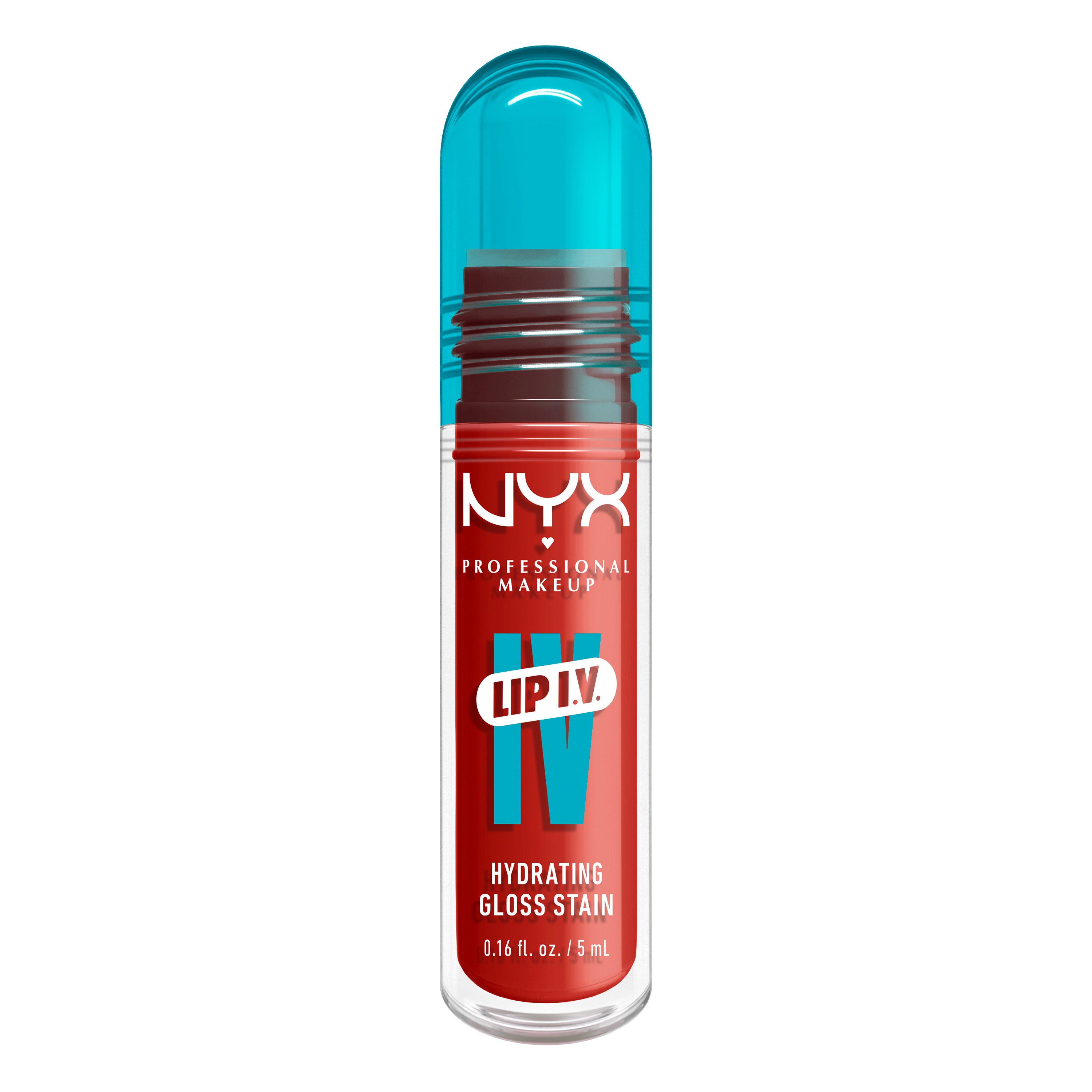 NYX PROFESSIONAL MAKEUP Lipgloss LIP IV GLOSS SERUM, gibt den Lippen einen unwiderstehlichen Wet-Look