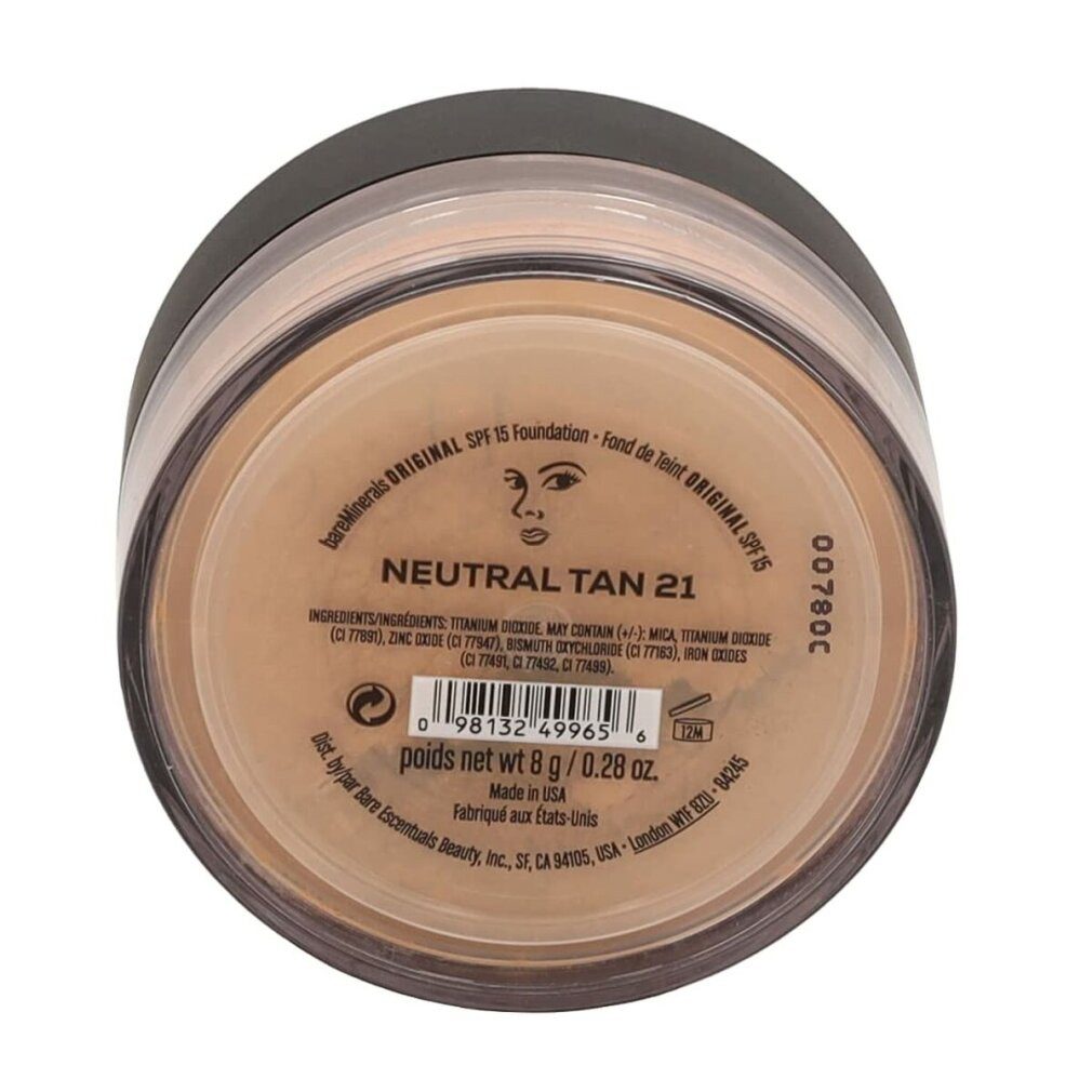 BAREMINERALS Foundation Original Foundation Spf15 21-Neutral Tan