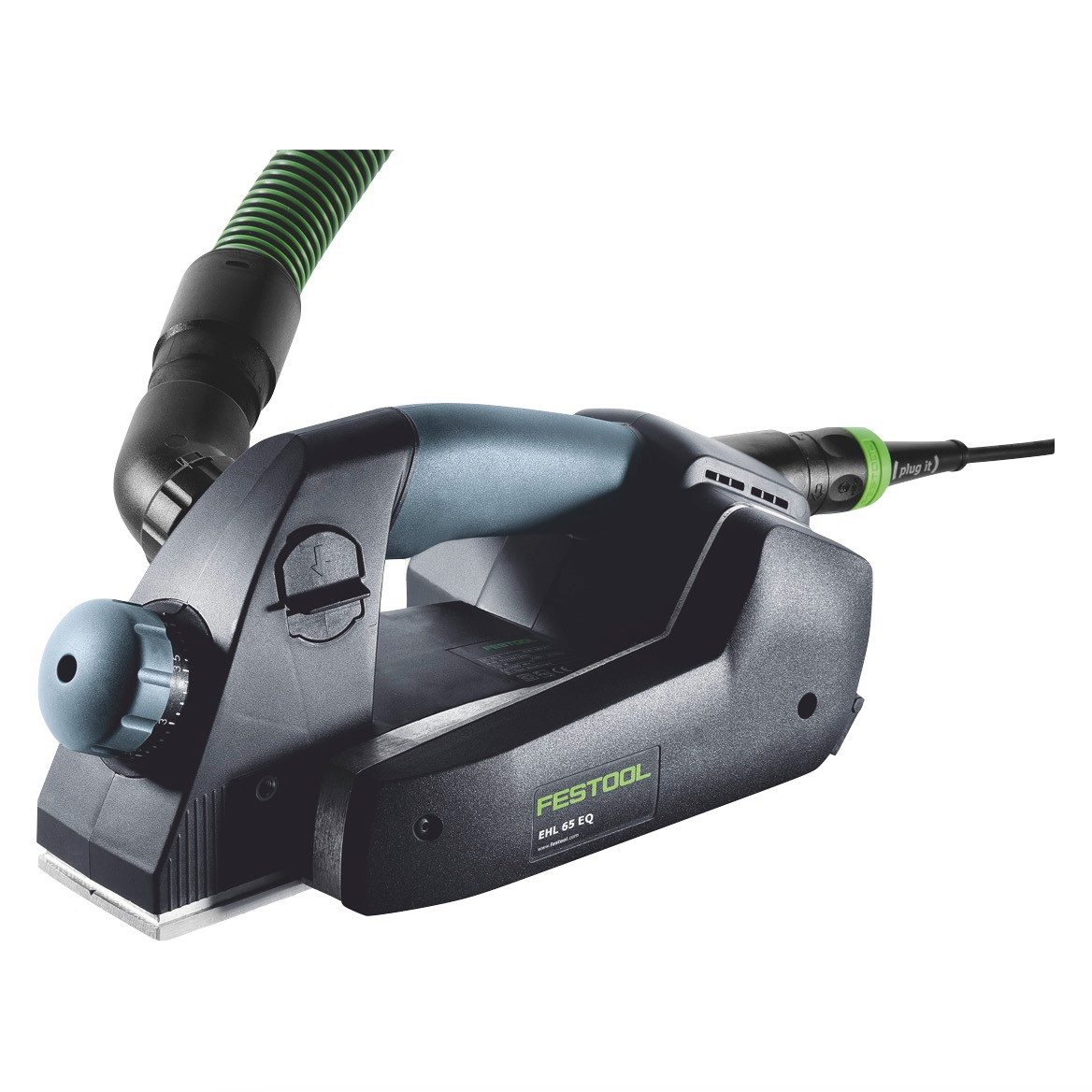 FESTOOL Elektrohobel EHL 65 EQ-Plus Einhandhobel 720 W 65 mm Hobelbreite + Systainer (576