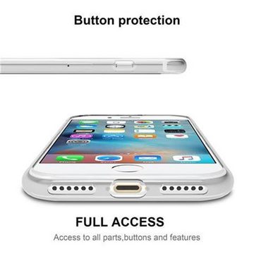 Cadorabo Handyhülle Apple iPhone 7 / 7S / 8 / SE 2020 Apple iPhone 7 / 7S / 8 / SE 2020, Flexible TPU Silikon Handy Schutzhülle - Hülle - ultra slim