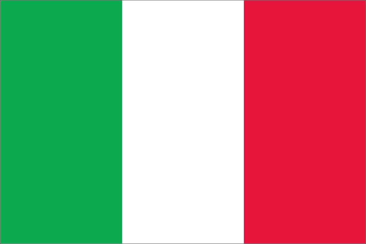 Flagge g/m² Querformat 120 Italien flaggenmeer