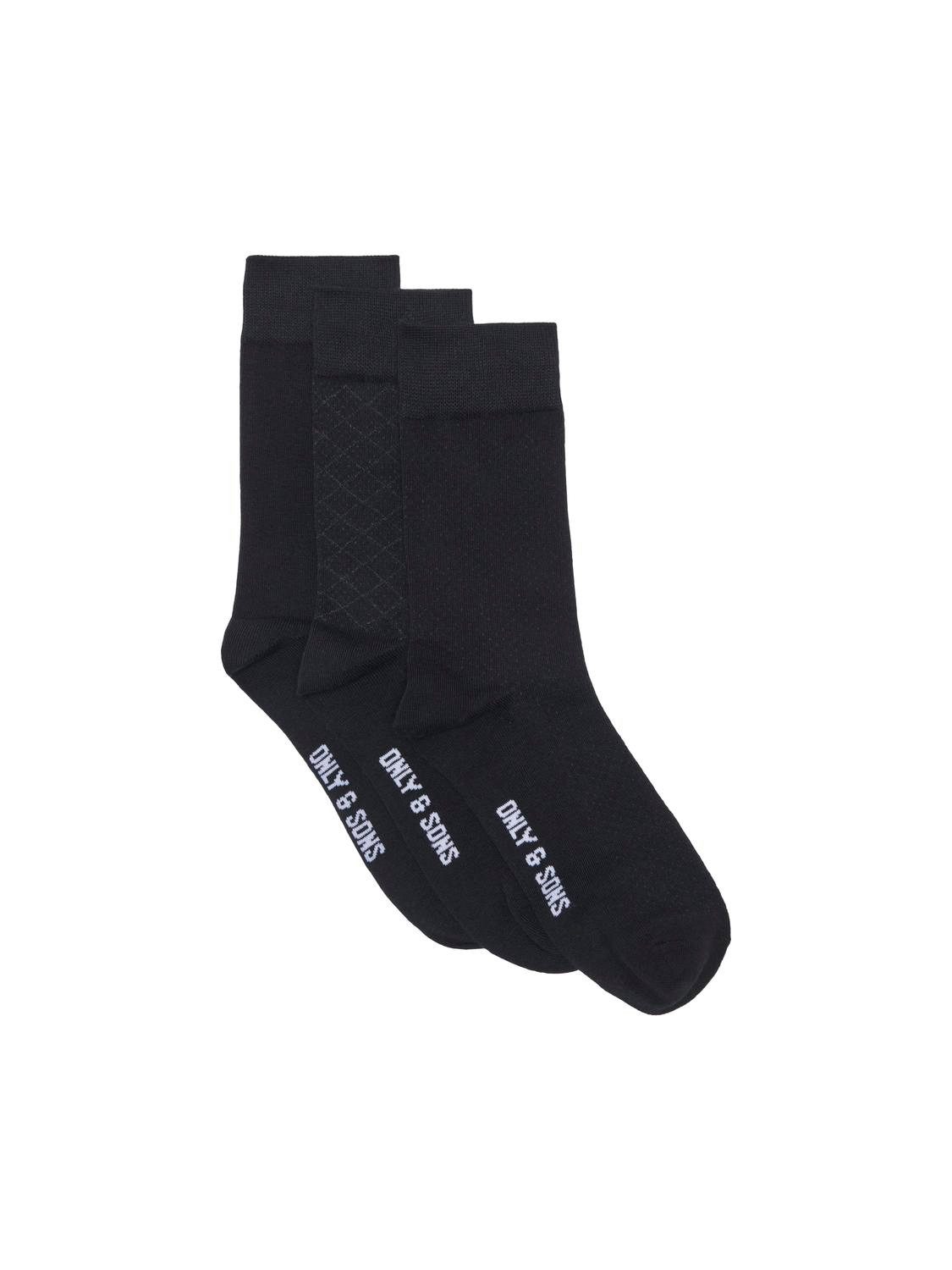 ONLY & SONS Freizeitsocken ONSBASIC COTTON SOCK 3 PACK NOOS (Packung, 3-Paa günstig online kaufen