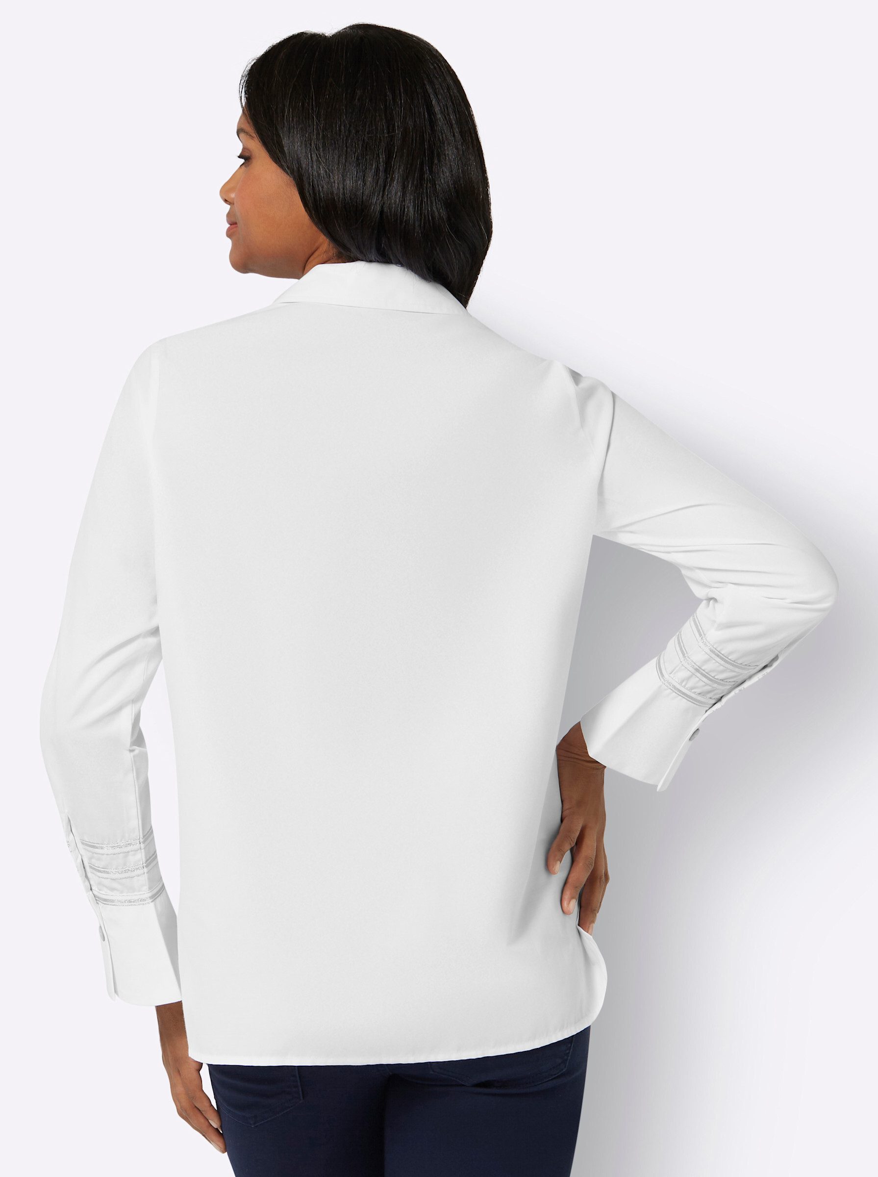 Witt Klassische Bluse Langarm-Bluse günstig online kaufen