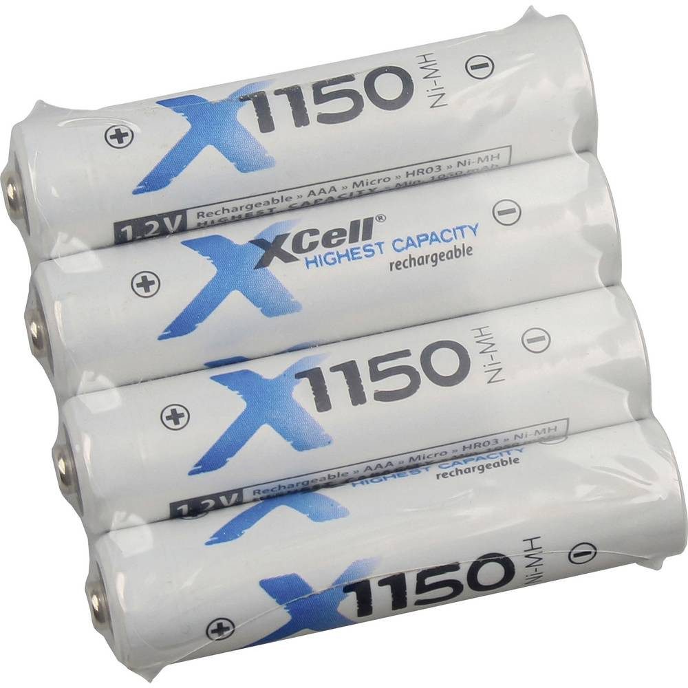 XCell Micro (AAA)-Akku NiMH 1150 1.2 V 1 St. 146985 Akku