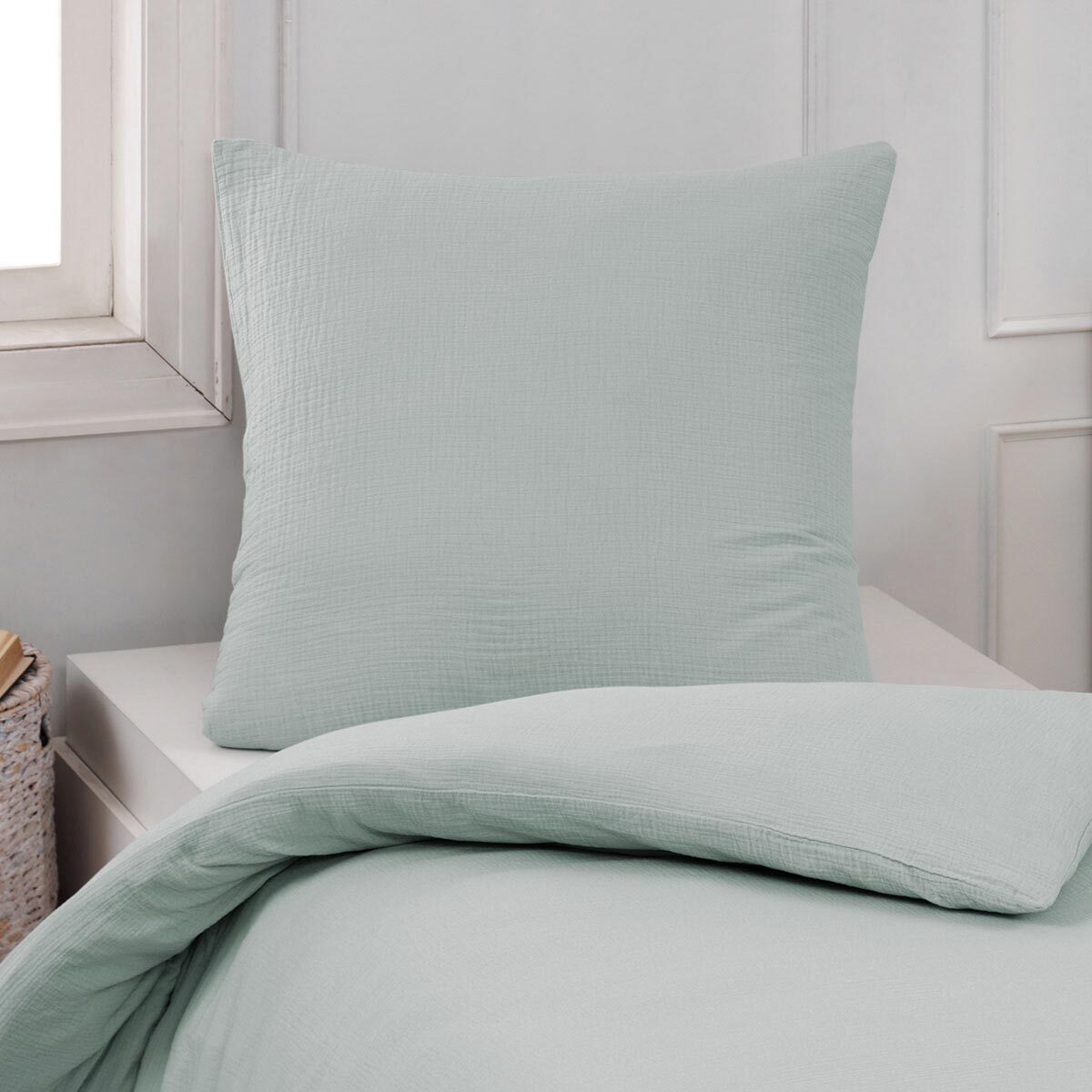 TRAUMSCHLAF Bettwäsche Musselin Uni, Musselin, 2 teilig, luftig, leichte Un günstig online kaufen