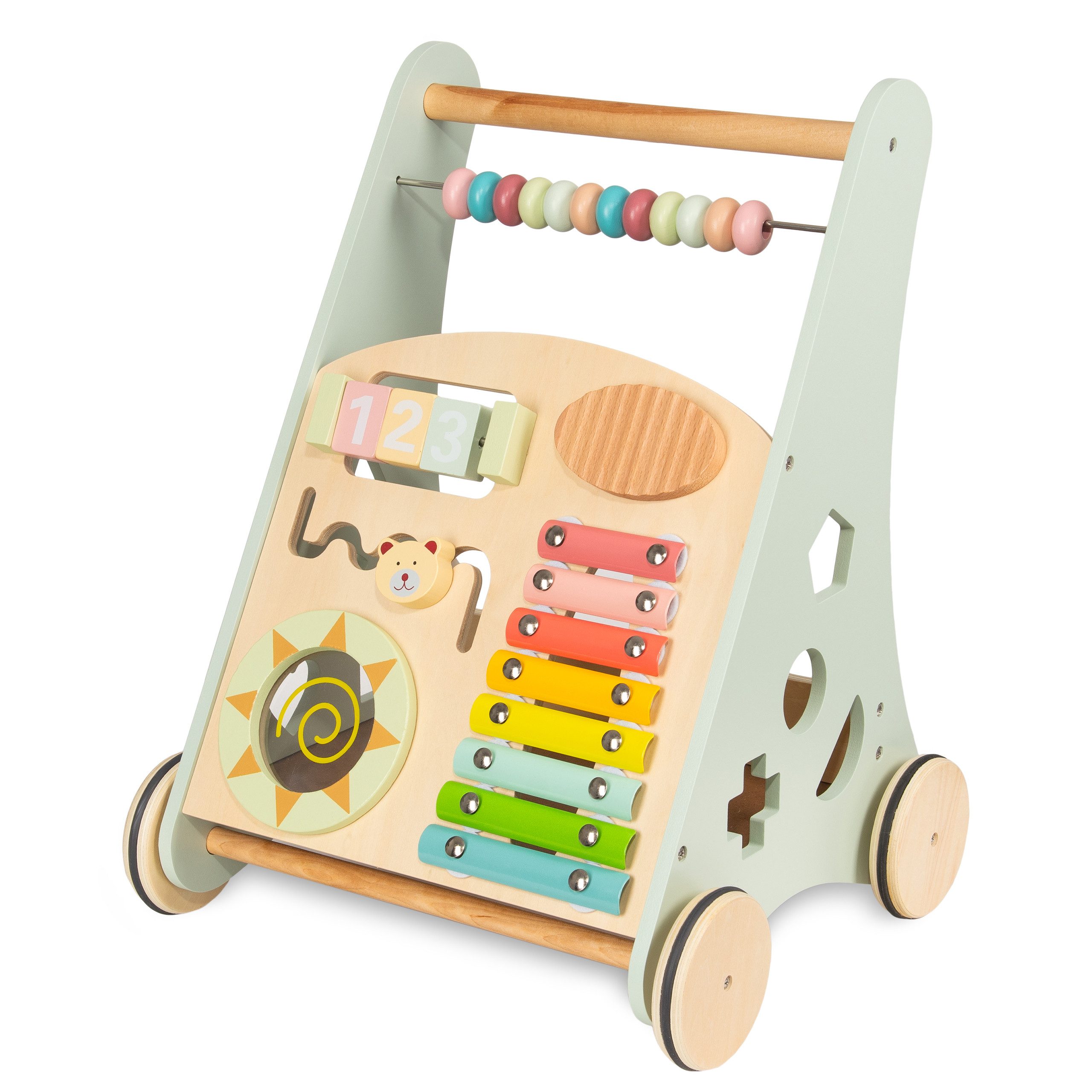 COIL Babywalker Lauflernwagen 3in1, Kinderwagen aus Holz, Lernspielzeug, ab günstig online kaufen