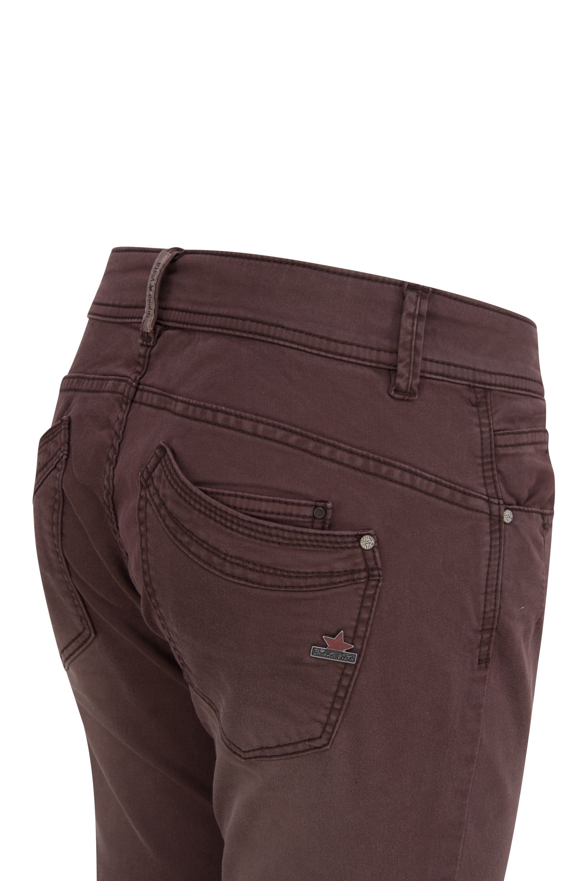 Buena Vista Stretch-Jeans BUENA VISTA MALIBU 7/8 aubergine 2107 J5122 SD108 HL4.2150 - Sweat