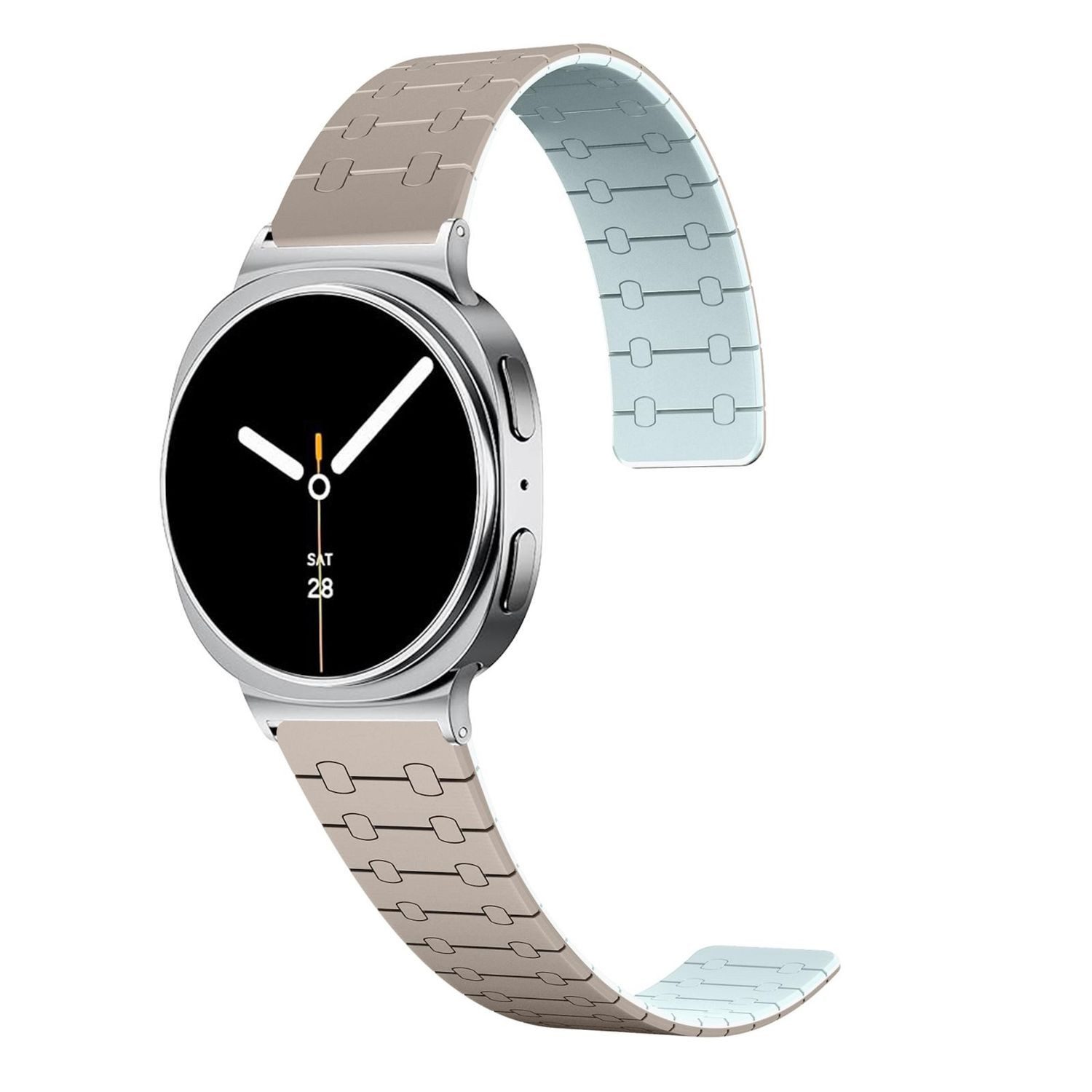 Wigento Smartwatch-Armband Für Samsung Galaxy Watch 8 / 8 Classic Two Color günstig online kaufen