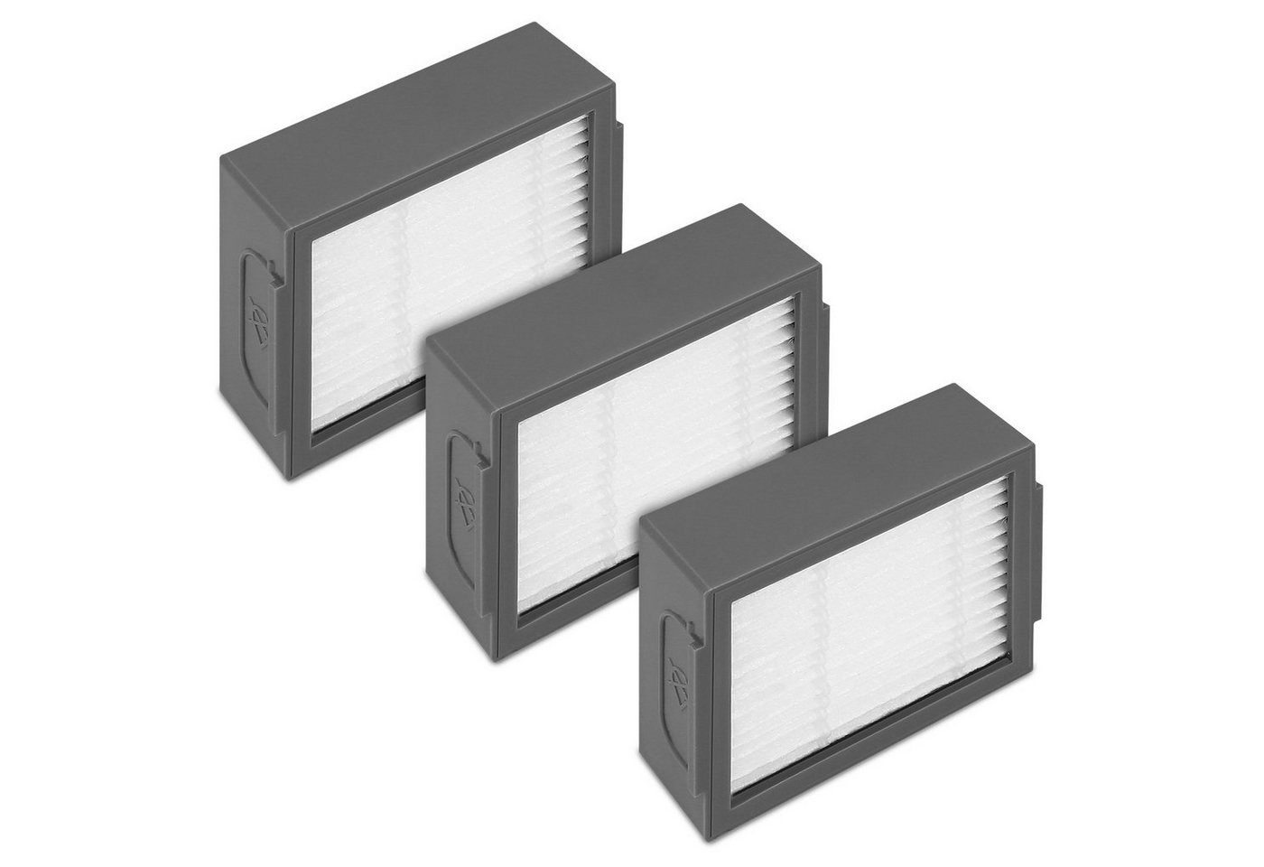 kwmobile Bodenstaubsauger Filter Set für iRobot Roomba e/i Serie - 3x Hochleistungsfilter, Filter 3er Set für iRobot Roomba e/i Serie