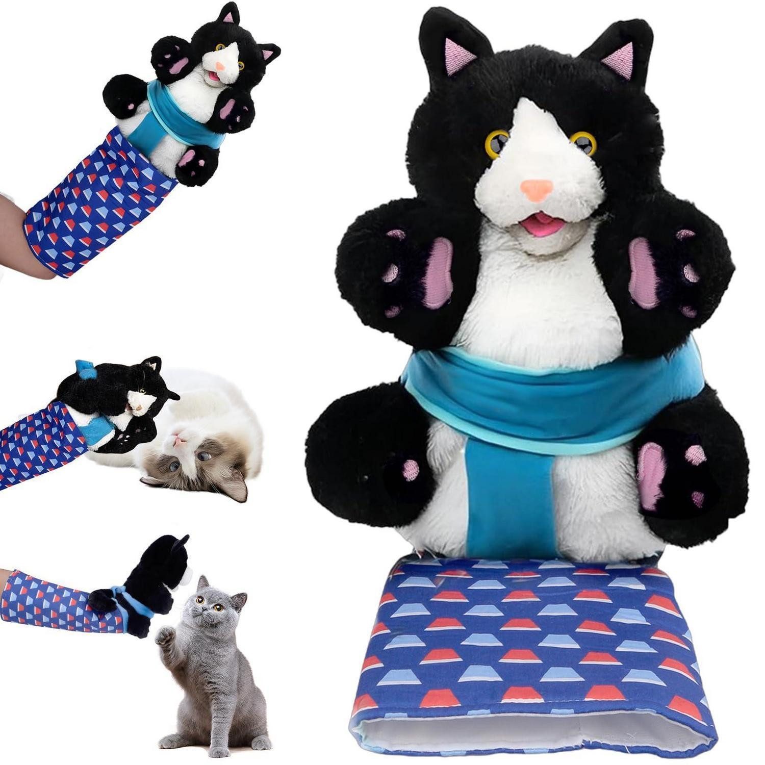 LuxusKollektion Tier-Beschäftigungsspielzeug Katzenspielzeug Wrestling Puppe Interaktiv, Textil