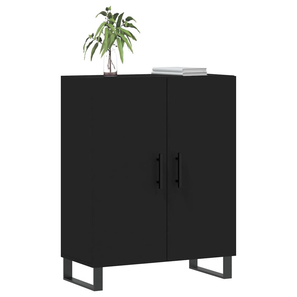 vidaXL Sideboard Sideboard Schwarz 69,5x34x90 cm günstig online kaufen