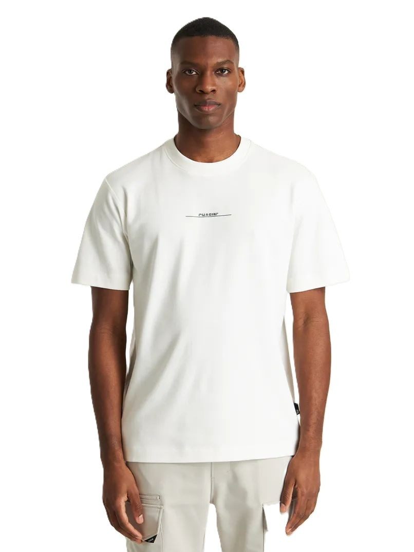 CHASIN' T-Shirt DRACO LIGHT - Herren T-Shirt im Loose Fit - Backprint - Kurzarmshirt