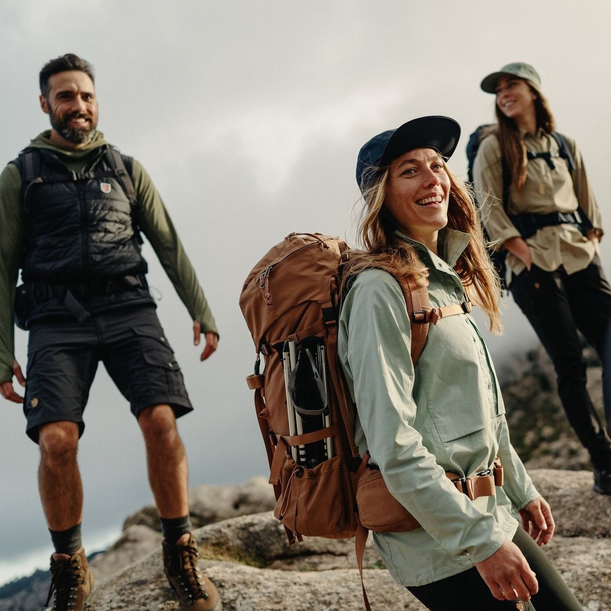 Fjällräven Outdoorhose Abisko Trail Stretch Trousers W Leichte, wasserdichte Stretchhose für Damen mit optimaler