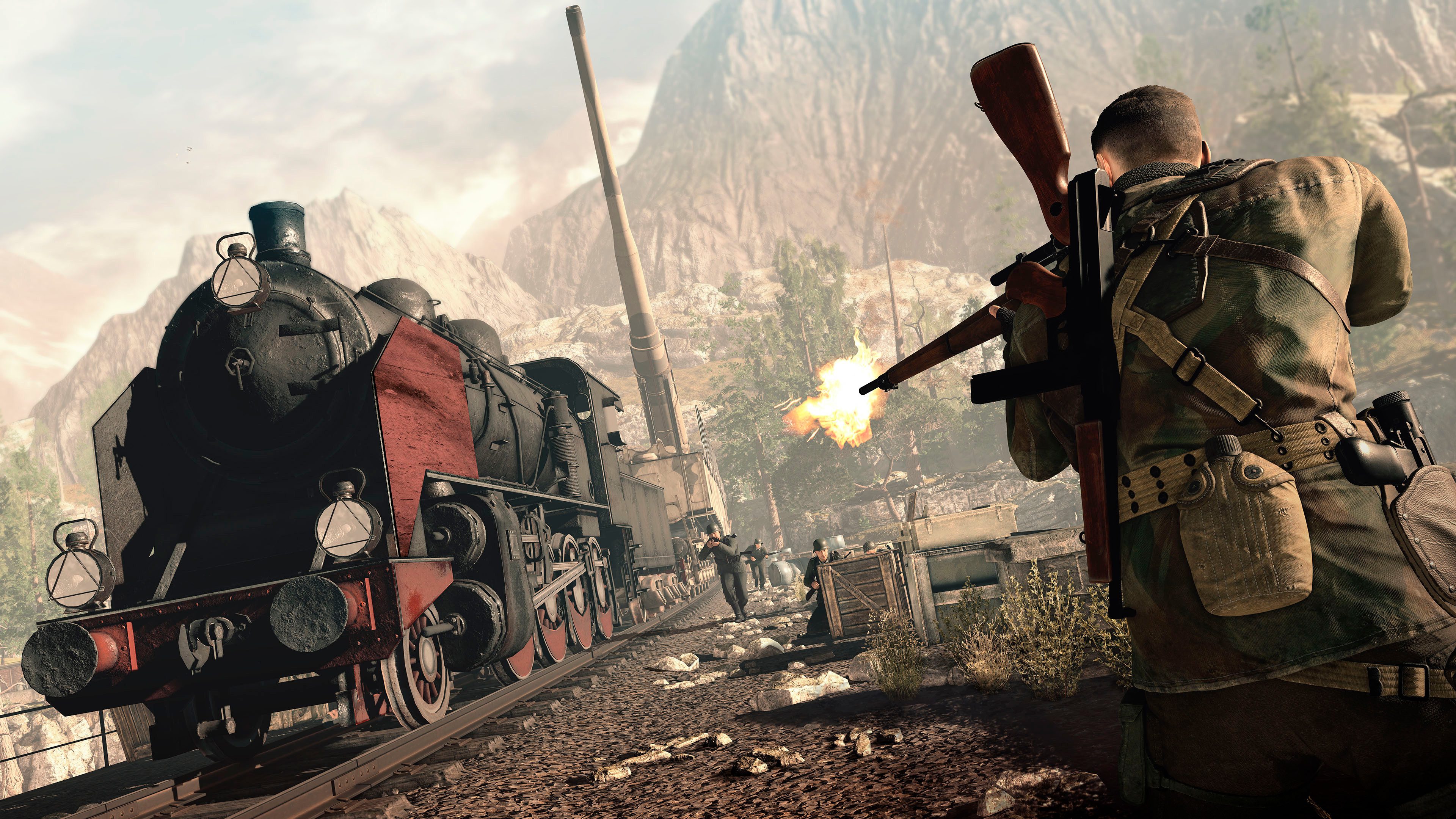 Sniper Elite 4 (Code in a Box) - [Nintendo Switch] Nintendo Switch