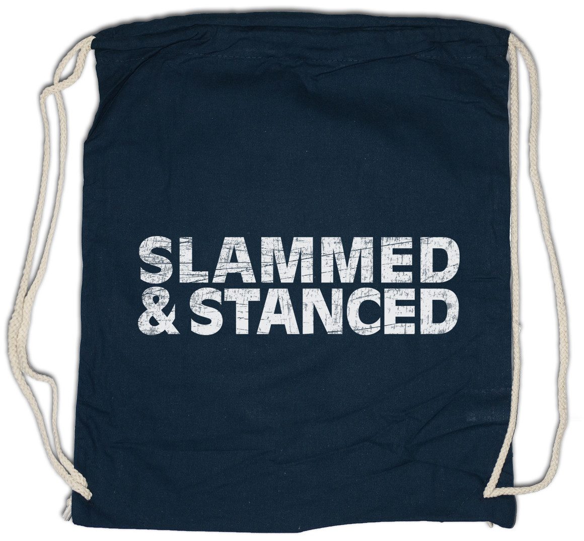 Turnbeutel Slammed & Stanced Turnbeutel Race Racing Car Auto Driver Racer Biker