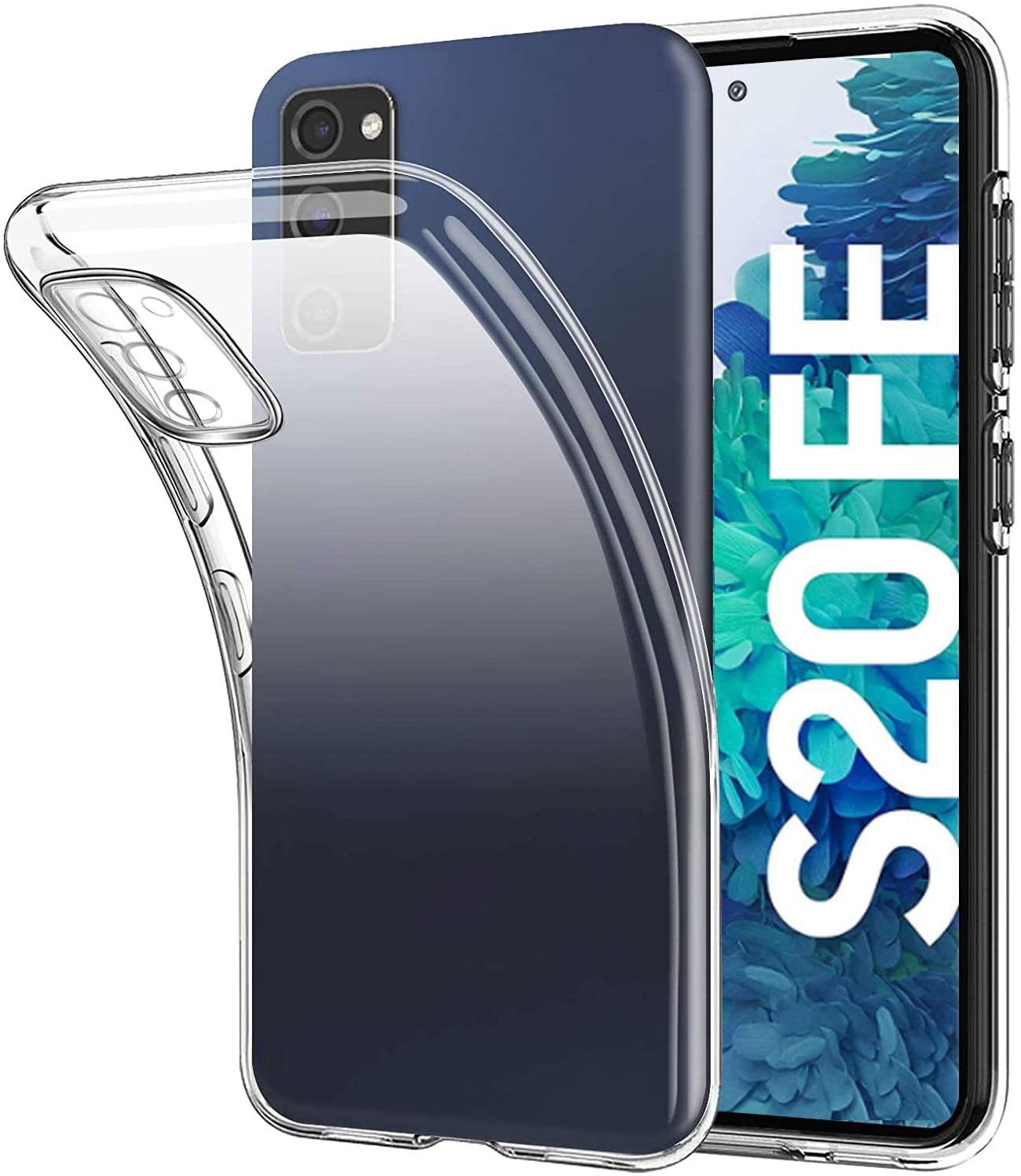Wisam Smartphone-Hülle Wisam® Schutzhülle für Samsung Galaxy S20 FE / S20FE 5G 6,5" Silikon 16,51 cm (6,5 Zoll)