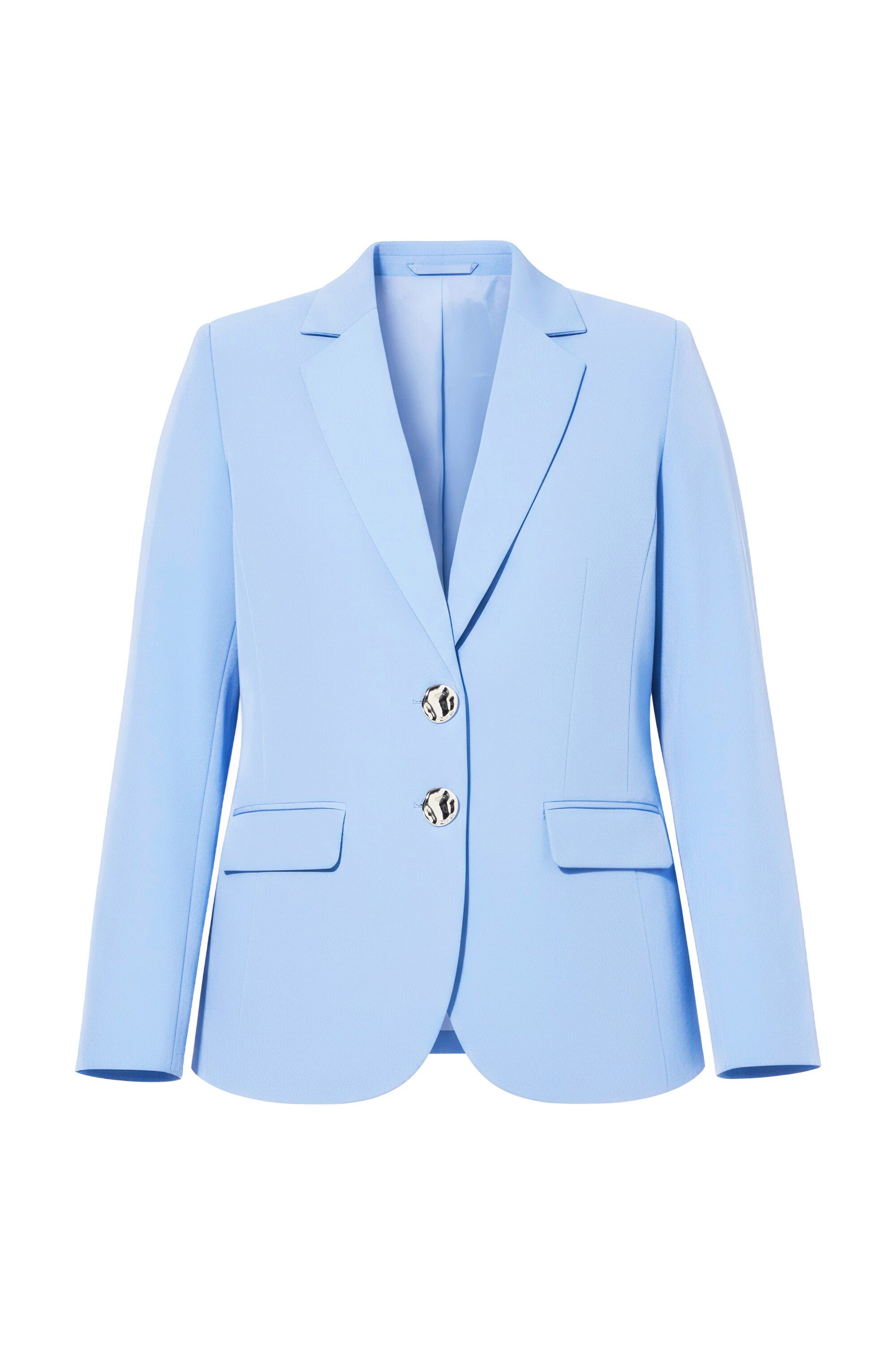 Studio Untold Blusenblazer Blazer fitted Shape Schmuckknöpfe