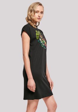 F4NT4STIC Shirtkleid Blüten Baum Kleid Print