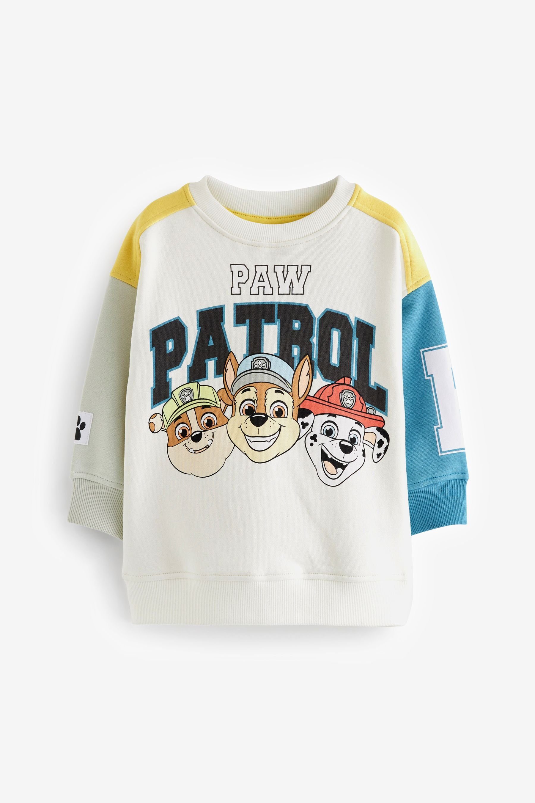 Next Sweatshirt Paw Patrol Sweatshirt in Blockfarben (1-tlg)