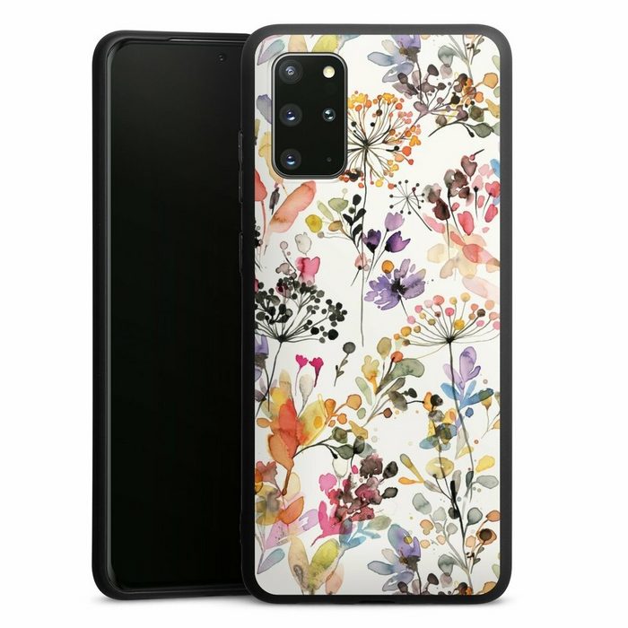 DeinDesign Handyhülle Blume Muster Pastell Wild Grasses Samsung Galaxy S20 Plus Silikon Hülle Premium Case Handy Schutzhülle