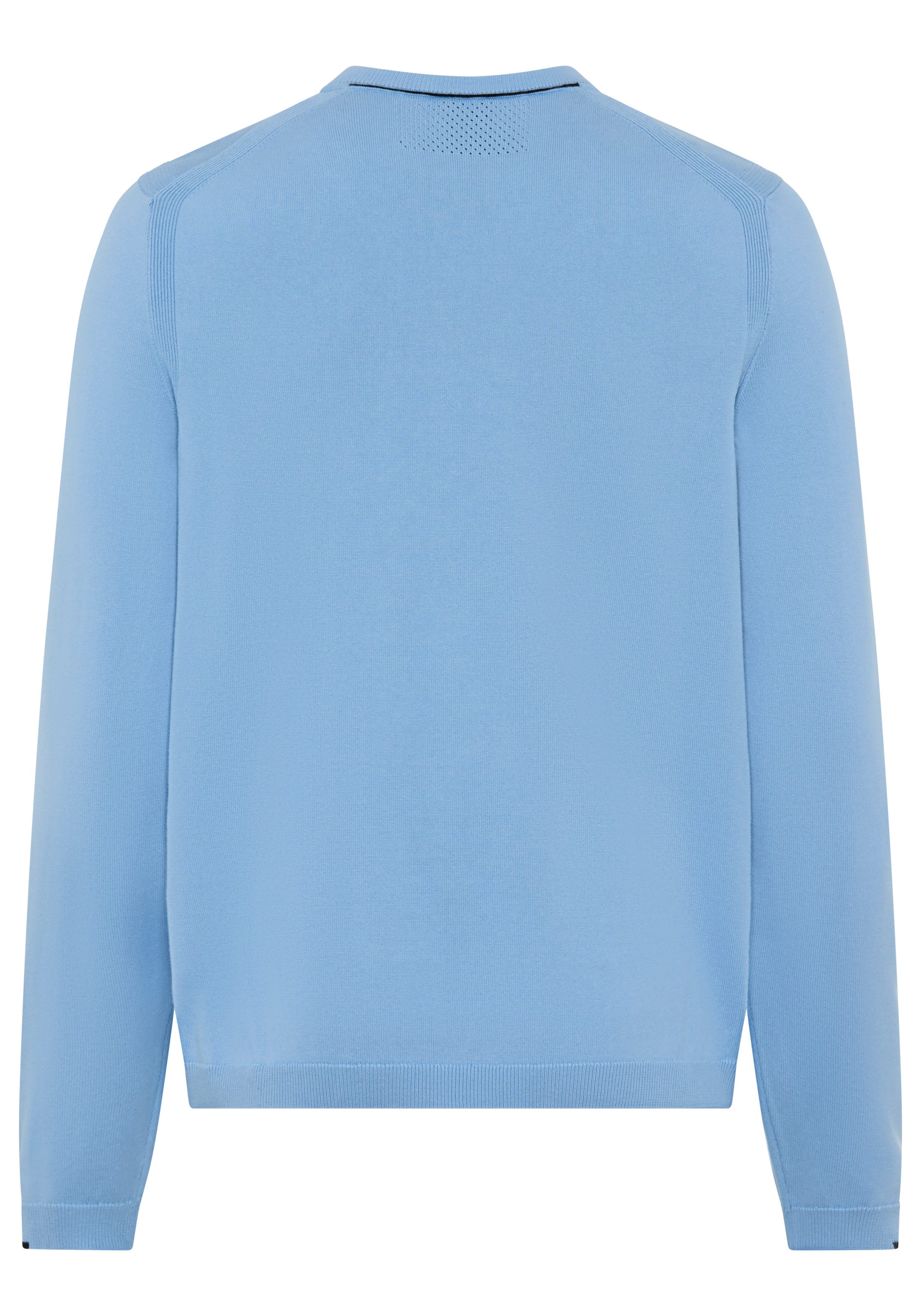 BOSS GREEN Strickpullover Rundhalsausschnitt, Regular Fit, Logo-Print günstig online kaufen