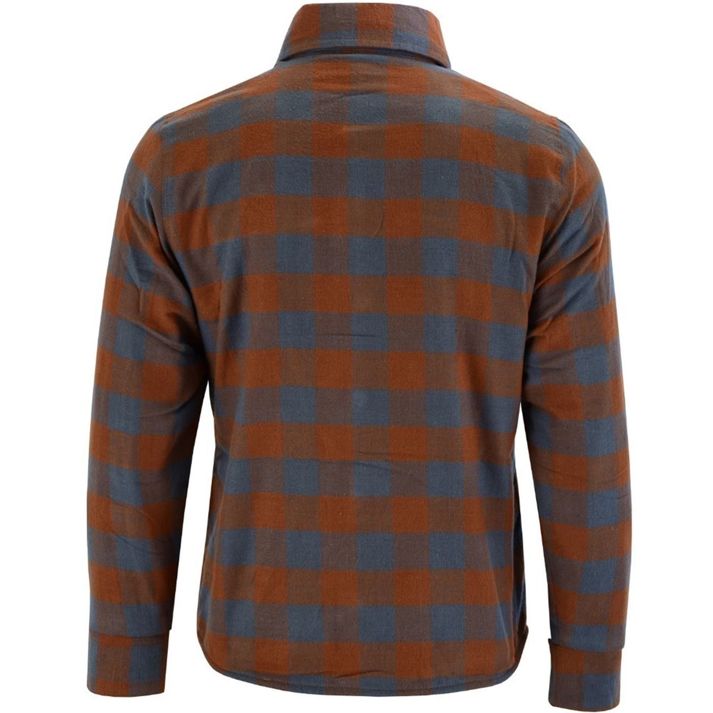 BULLDT Motorradjacke BLD1201 (mit 4 CE-Protektoren) BULLDT Herren Motorradhemd Holzfäller-Look Hemd