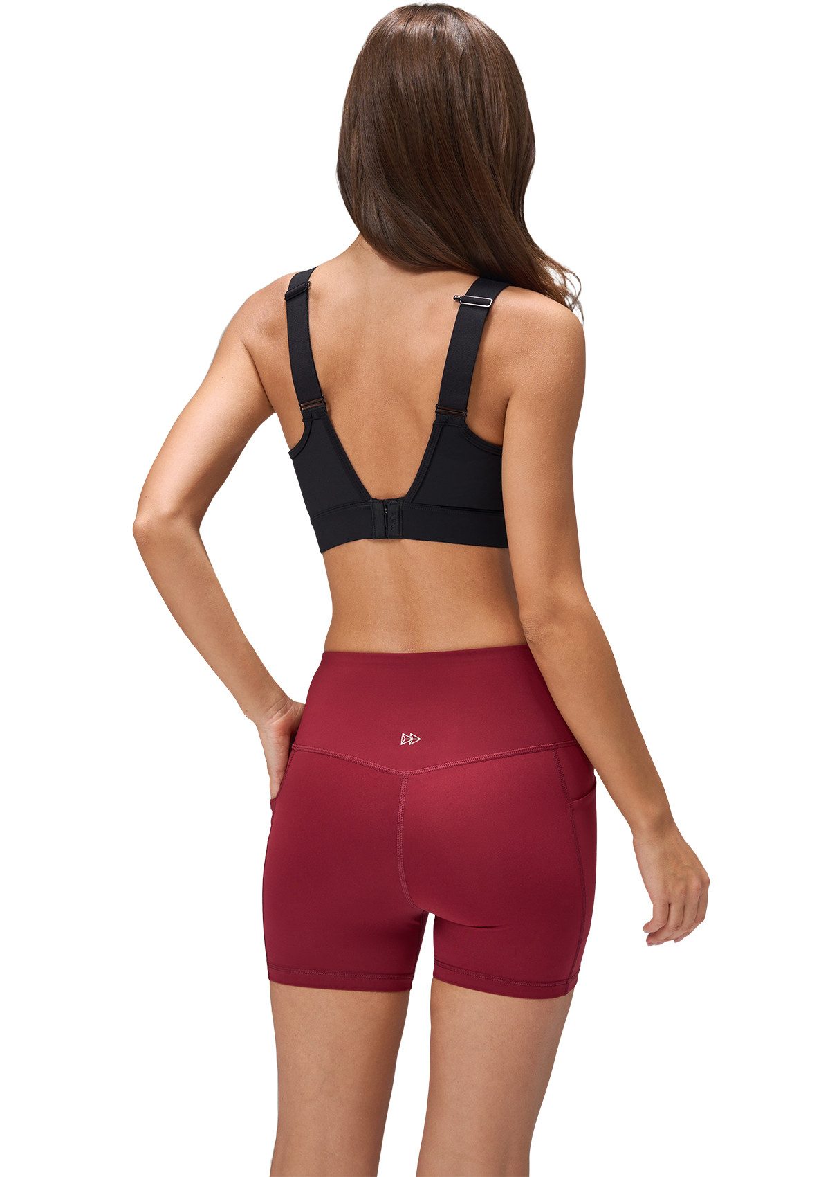Yvette Sport-BH U oder X-Rücken Verstellbar Träger Starker Halt Fitness, E101158A19