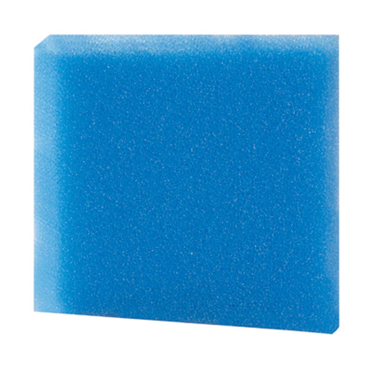 Aquariumfilter Filterschaum fein, 50x50x2 cm, blau