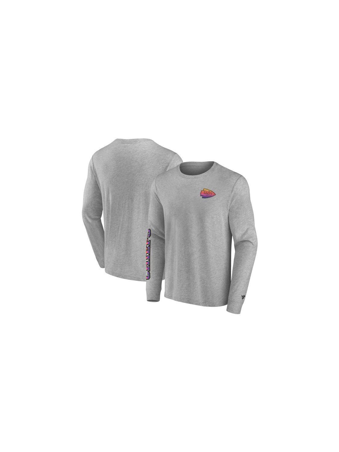 Kansas City Chiefs T-Shirt Kansas City Chiefs Gradient LS Crew T-Shirt