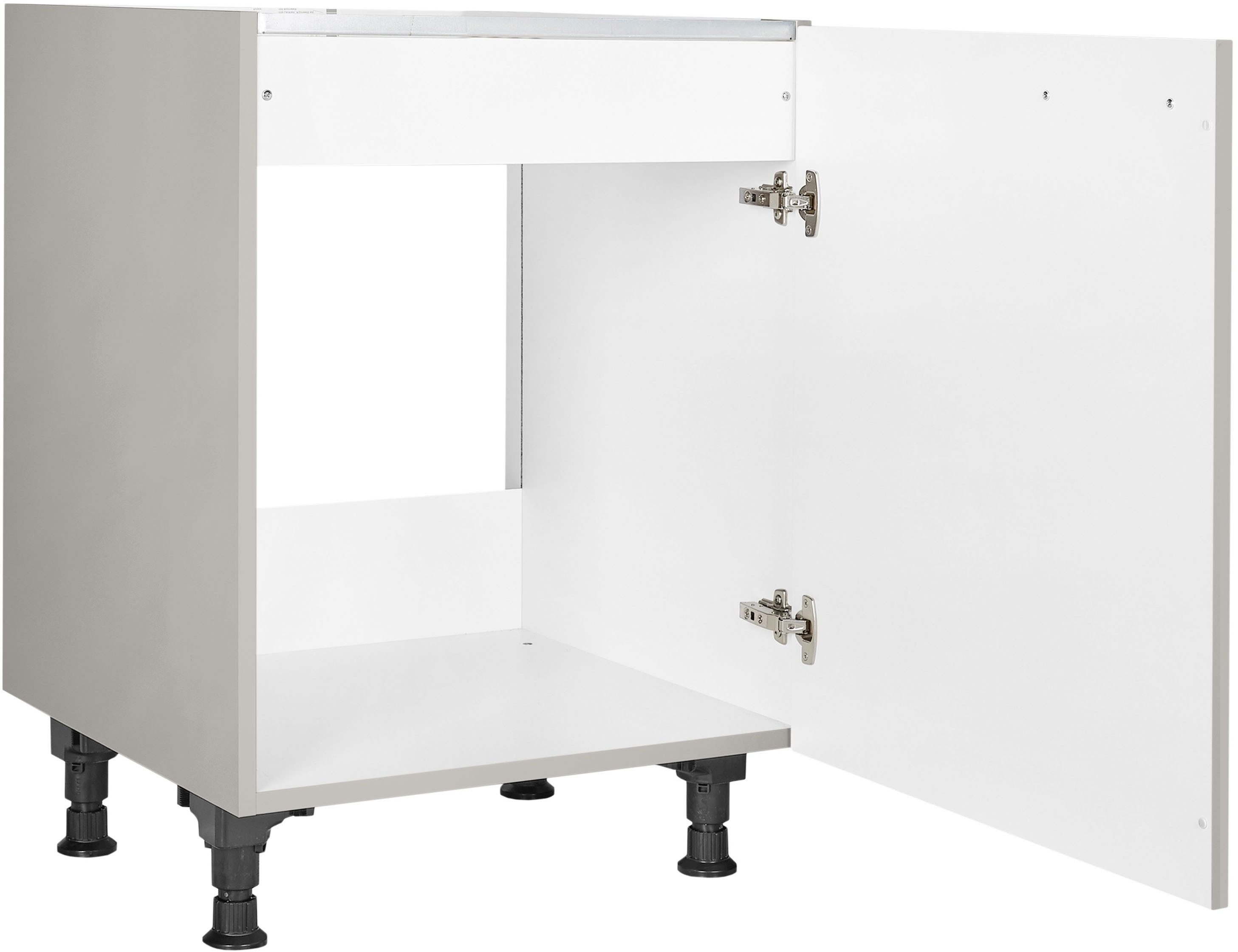 nobilia Spülenschrank ""Touch", Ausrichtung wählbar, vormontiert, in den Br günstig online kaufen