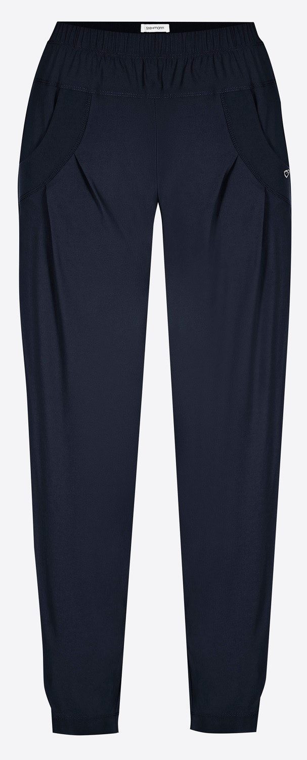 Stehmann Schlupfhose Stehmann, Rachell-650 in leichter Sommerqualität mit Faltendetails Faltendetails an den Taschen