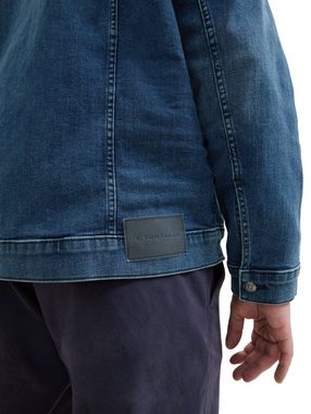 TOM TAILOR PLUS Jeansjacke mit Brusttaschen und Knopfleiste