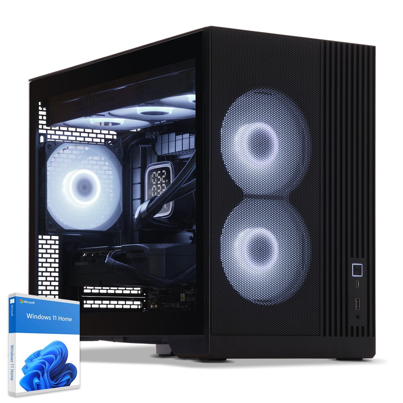 Sedatech UCCZ113I2I1HF - Watercooling Office PC (AMD Ryzen 9 9950X 16x 4.3GHz (max 5.7GHz), AMD Radeon Graphics, 32 GB RAM, 1000 GB SSD, Watercooling, Wlan 6E)